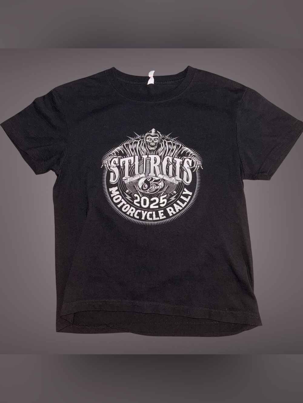 2025 Sturgis Official Souvenir 85th Anniversary Size Medium Graphic T Shirt